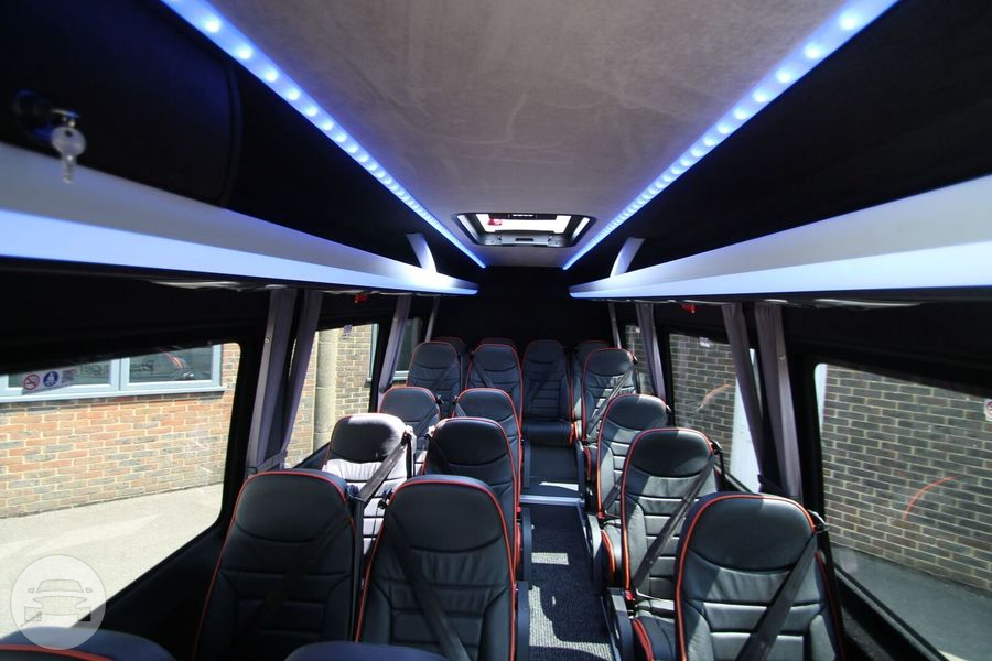 16 & 19 Seat Luxury Minicoach
Coach Bus /
Ashford, UK

 / Hourly £0.00
