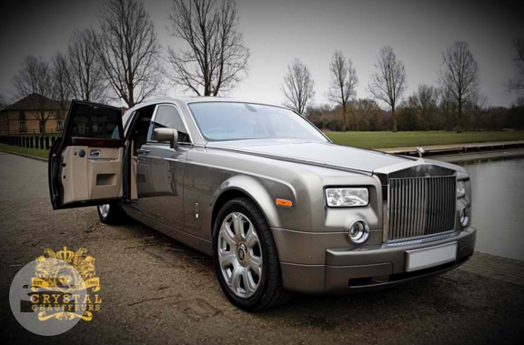 Grey Rolls Royce Phantom 
Sedan /
Brentwood, UK

 / Hourly £0.00
